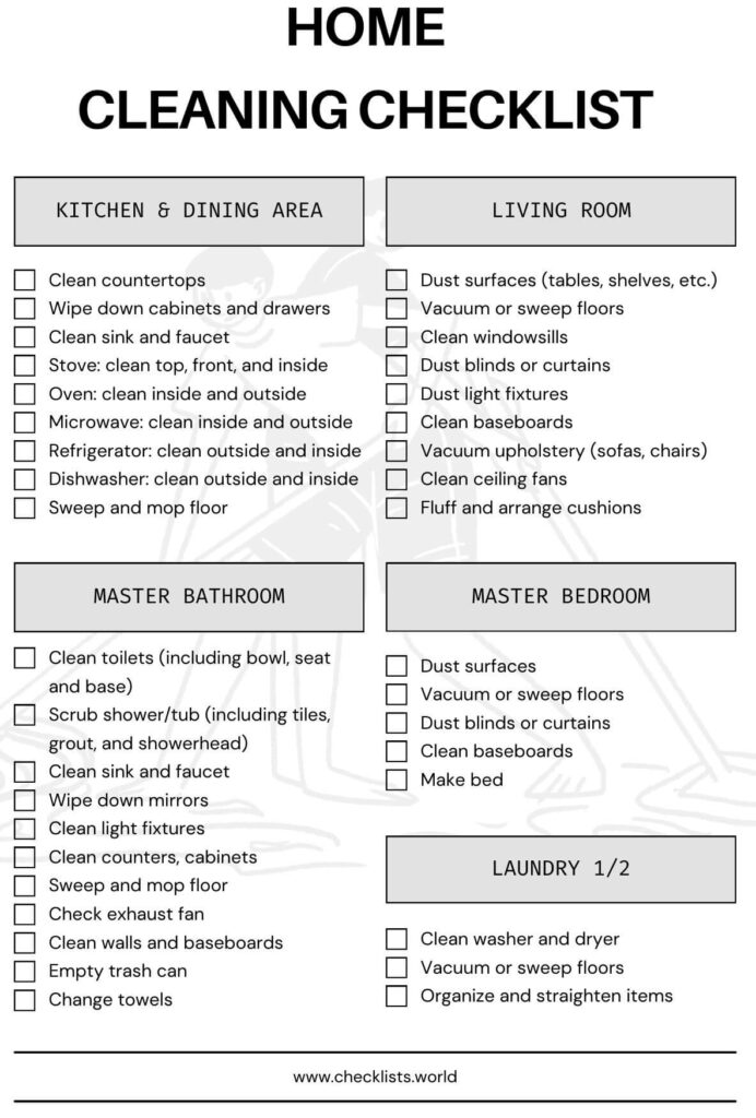 Daily-Home-Cleaning-Checklist